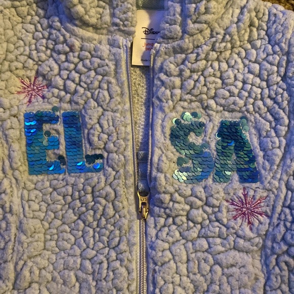 Disney, Jumping Beans. Child size 4. Elsa faux fur - Picture 2 of 4